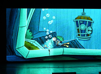 Heydər Əliyev Fondunun vitse-prezidenti Leyla Əliyeva və Alena Əliyeva Gəncə Dövlət Dram Teatrında “İsi və Piti” animasiya serialının premyerasında olublar