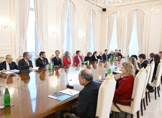 Prezident İlham Əliyev ABŞ Ticarət Palatasının nümayəndə heyətini qəbul edib