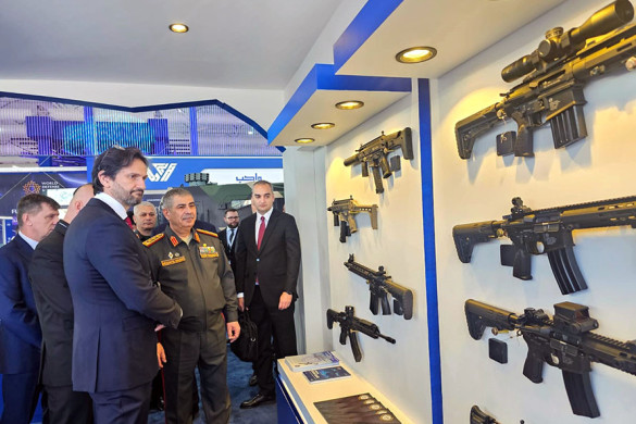 MN rəhbərliyi “World Defense Show 2026” sərgisində iştirak edib