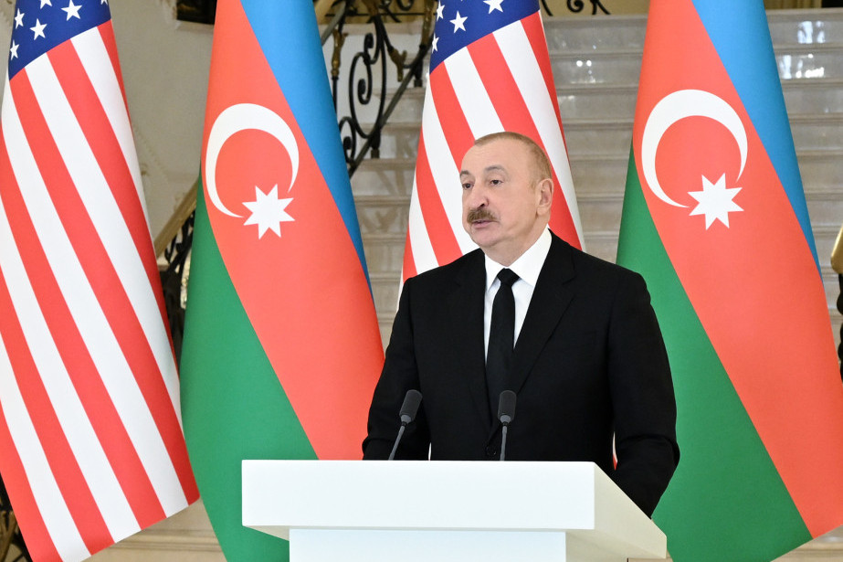 Prezident İlham Əliyev: Bu gün Azərbaycan ilə ABŞ arasındakı münasibətlər tamamilə yeni mərhələyə qədəm qoyur