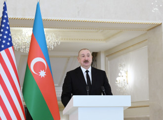 Prezident İlham Əliyev və ABŞ-nin Vitse-prezidenti Ceyms Devid Vens mətbuata bəyanatlarla çıxış ediblər