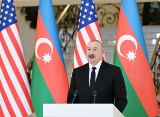 Prezident İlham Əliyev və ABŞ-nin Vitse-prezidenti Ceyms Devid Vens mətbuata bəyanatlarla çıxış ediblər