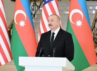 Prezident İlham Əliyev və ABŞ-nin Vitse-prezidenti Ceyms Devid Vens mətbuata bəyanatlarla çıxış ediblər