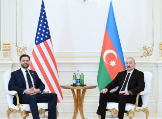 Prezident İlham Əliyevin Amerika Birləşmiş Ştatlarının Vitse-prezidenti Ceyms Devid Vens ilə məhdud tərkibdə görüşü olub