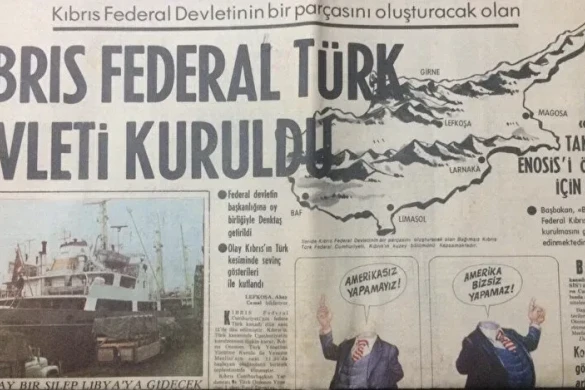 Bu gün Kipr Türk Federe Dövləti elan edildi