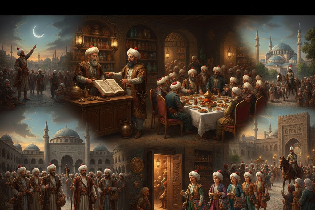 Osmanlıda Ramazan necə qeyd olunurdu?