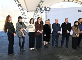 Prezident İlham Əliyev və Birinci xanım Mehriban Əliyeva Xocavənd şəhər və Xocavənd kənd sakinləri ilə görüşüblər