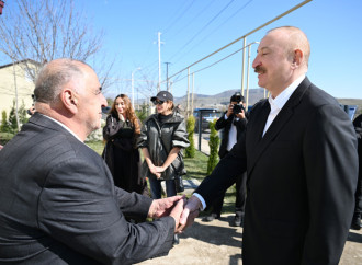 Prezident İlham Əliyev və Birinci xanım Mehriban Əliyeva Xocavənd kəndində görülmüş işlərlə tanış olublar
