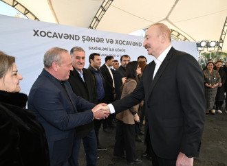 Prezident İlham Əliyev və Birinci xanım Mehriban Əliyeva Xocavənd şəhər və Xocavənd kənd sakinləri ilə görüşüblər