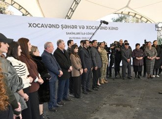 Prezident İlham Əliyev və Birinci xanım Mehriban Əliyeva Xocavənd şəhər və Xocavənd kənd sakinləri ilə görüşüblər