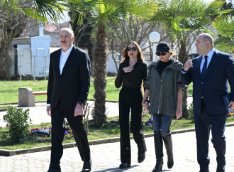 Prezident İlham Əliyev və Birinci xanım Mehriban Əliyeva Xocavənd şəhər və Xocavənd kənd sakinləri ilə görüşüblər
