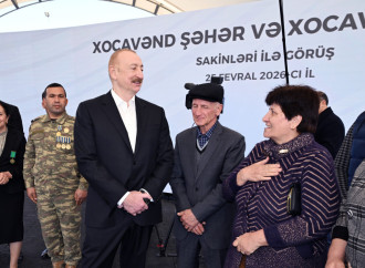 Prezident İlham Əliyev və Birinci xanım Mehriban Əliyeva Xocavənd şəhər və Xocavənd kənd sakinləri ilə görüşüblər