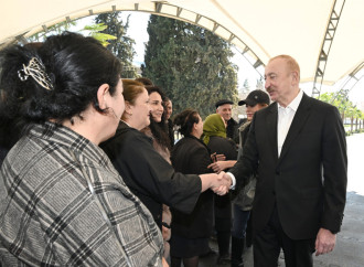 Prezident İlham Əliyev və Birinci xanım Mehriban Əliyeva Xocavənd şəhər və Xocavənd kənd sakinləri ilə görüşüblər