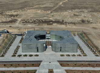 Prezident İlham Əliyev və Birinci xanım Mehriban Əliyeva Xocalı Soyqırımı Memorialının açılışında iştirak ediblər