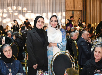 Heydər Əliyev Fondunun vitse-prezidenti Leyla Əliyeva şəhid ailələri ilə birlikdə iftar süfrəsində iştirak edib
