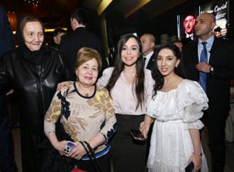 Leyla Əliyeva Heydər Əliyev Sarayında “Yalnız mədəniyyət” adlı musiqili tamaşada iştirak edib