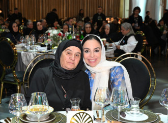Heydər Əliyev Fondunun vitse-prezidenti Leyla Əliyeva şəhid ailələri ilə birlikdə iftar süfrəsində iştirak edib