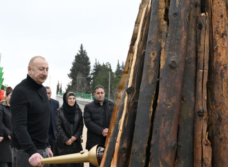 Prezident İlham Əliyev və Birinci xanım Mehriban Əliyeva Xanooba kənd sakinləri ilə səmimi söhbət etdi