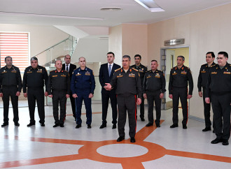 Müdafiə Nazirliyinin rəhbərliyi hərbi hospitalda olub