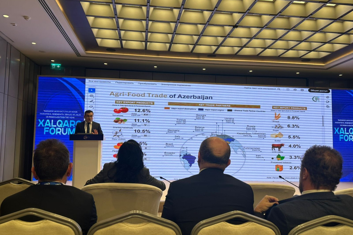 Özbəkistanda Azərbaycanın aqrar inkişafı və elmi potensialına dair təqdimat keçirilib