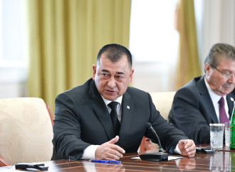Prezident İlham Əliyev Türk Dövlətləri Təşkilatına üzv dövlətlərin hökumət başçılarının görüşünün iştirakçılarını qəbul edib