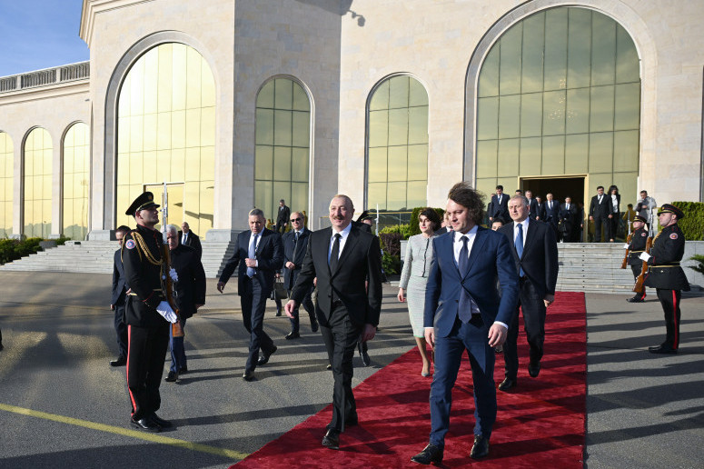 Prezident İlham Əliyevin Gürcüstana dövlət səfəri başa çatıb