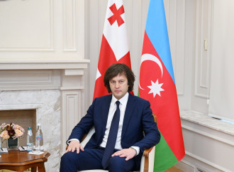 Prezident İlham Əliyevin Gürcüstanın Baş naziri İrakli Kobaxidze ilə təkbətək görüşü olub