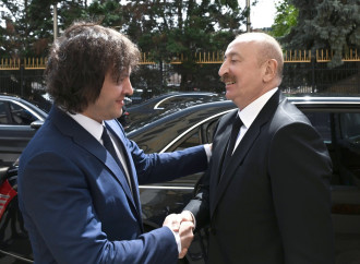 Prezident İlham Əliyevin Gürcüstanın Baş naziri İrakli Kobaxidze ilə təkbətək görüşü olub