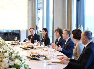 Tbilisidə Prezident İlham Əliyevin şərəfinə lanç verilib