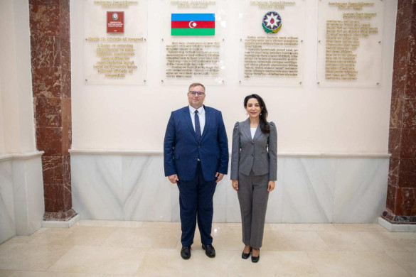 Ombudsman Səbinə Əliyevanın dəvəti ilə Slovakiya Ombudsmanı ölkəmizdə səfərdədir