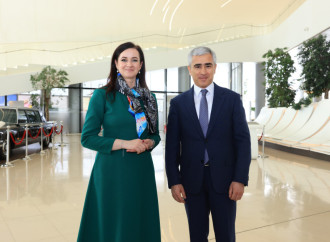 Litvanın Baş naziri İnqa Ruqiniene Heydər Əliyev Mərkəzində olub