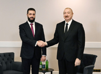 Prezident İlham Əliyevin Antalyada Suriyanın keçid dövrü Prezidenti ilə görüşü olub