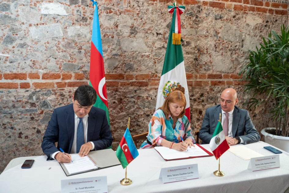 Azərbaycan ilə Meksika arasında diaspor fəaliyyətinə dair memorandum imzalanıb