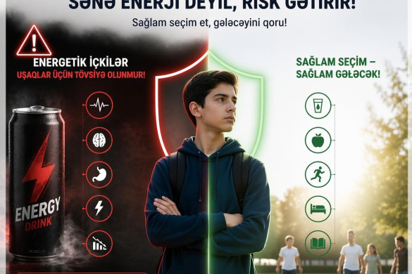 Uşaqlar arasında energetik içki istifadəsi artır - Ombudsman aparatı
