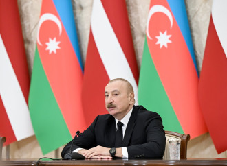 Prezident İlham Əliyev və Latviya Prezidenti Edqars Rinkeviçs mətbuata bəyanatlarla çıxış ediblər