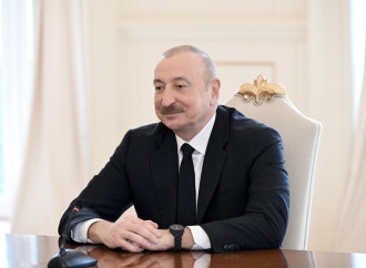 Prezident İlham Əliyevin Latviya Prezidenti Edqars Rinkeviçs ilə geniş tərkibdə görüşü keçirilib