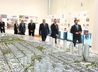 Latviya Prezidenti Edqars Rinkeviçs “Bakı Ağ Şəhər”də olub