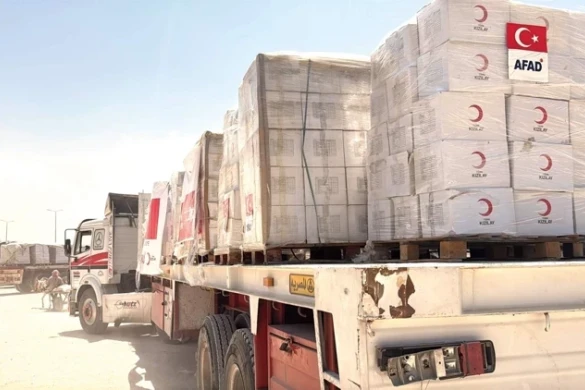 Türkiyə Livana 730 ton humanitar yardım göndərib