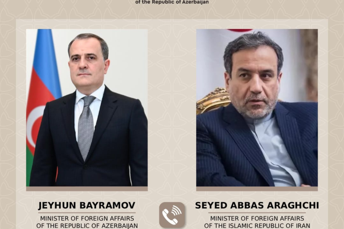 Ceyhun Bayramov Abbas Əraqçi ilə Azərbaycan-İran ikitərəfli əlaqələrini müzakirə edib