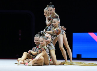 Birinci vitse-prezident Mehriban Əliyeva bədii gimnastika üzrə Avropa kubokunu izləyib