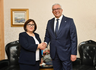Milli Məclisin sədri Sahibə Qafarova Monteneqro parlamentinin sədri ilə görüşüb