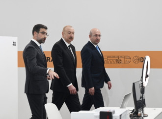 Prezident İlham Əliyev Bakı Olimpiya Stadionunun ərazisində WUF13 ilə bağlı görülən işlərlə tanış olub