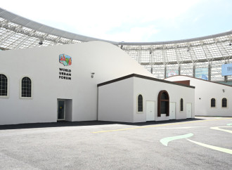 Prezident İlham Əliyev Bakı Olimpiya Stadionunun ərazisində WUF13 ilə bağlı görülən işlərlə tanış olub