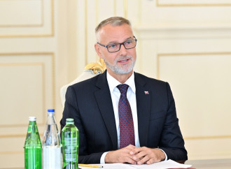 Prezident İlham Əliyev Slovakiya Milli Şurası sədrinin başçılıq etdiyi nümayəndə heyətini qəbul edib