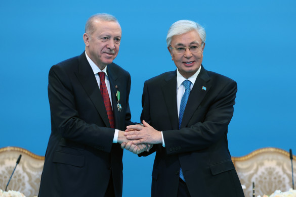 Ərdoğanın islahatları sayəsində Türkiyə qlobal gücə çevrilib - Tokayev