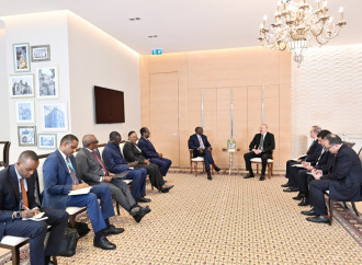 Prezident İlham Əliyev Keniya Prezidentinin başçılıq etdiyi nümayəndə heyəti ilə görüşüb