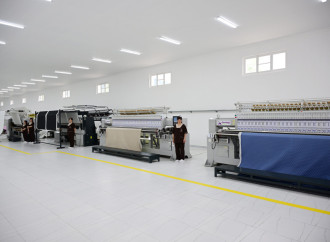 Prezident İlham Əliyev Xocalı şəhərində “Qarabağ Tekstil Evi” MMC-nin açılışında iştirak edib