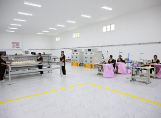 Prezident İlham Əliyev Xocalı şəhərində “Qarabağ Tekstil Evi” MMC-nin açılışında iştirak edib