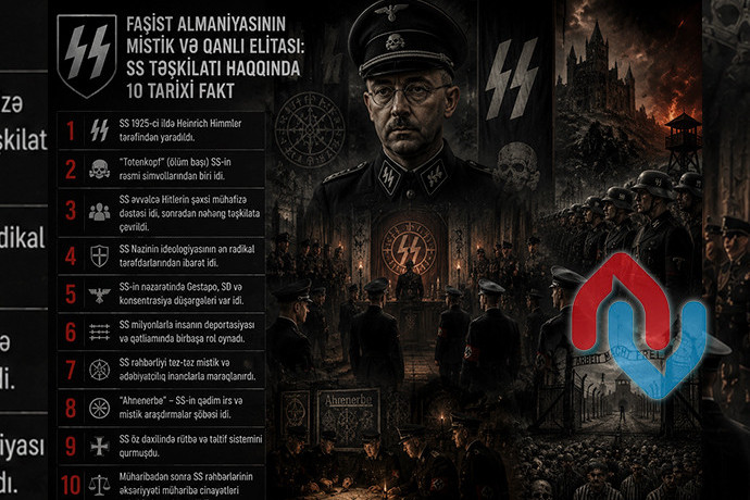 Faşist Almaniyasının mistik və qanlı elitası: SS təşkilatı haqqında 10 tarixi fakt