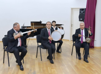 Emin Əmrullayev və Teymur Musayev Qarabağ Universitetinin klinikasında olublar